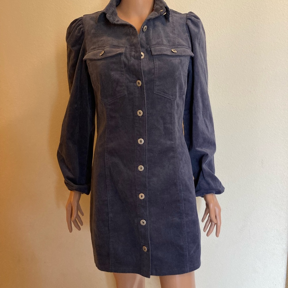 Forever 21 Coat Jacket front pockets with collar -Size Medium